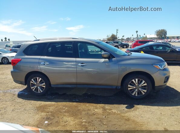 5N1DR2MM8JC656300 2018 NISSAN PATHFINDER Gray უკანა სალონის ხედი