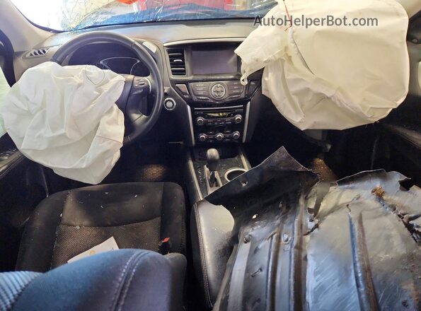 5N1DR2MM8KC640275 2019 NISSAN PATHFINDER White Vista del salpicadero
