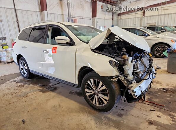5N1DR2MM8KC640275 2019 NISSAN PATHFINDER White Delantero derecho
