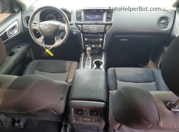 5N1DR2MM9HC649415 2017 NISSAN PATHFINDER Black Widok deski rozdzielczej