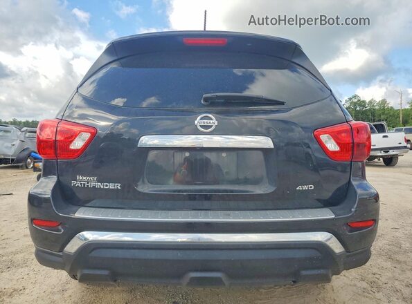 5N1DR2MM9HC649415 2017 NISSAN PATHFINDER Black Widok z tyłu