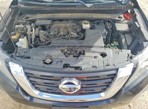 5N1DR2MM9HC649415 2017 NISSAN PATHFINDER Black Widok komory silnika