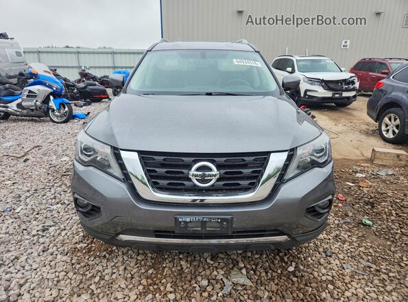 5N1DR2MM9KC646182 2019 NISSAN PATHFINDER Gray Вид спереду