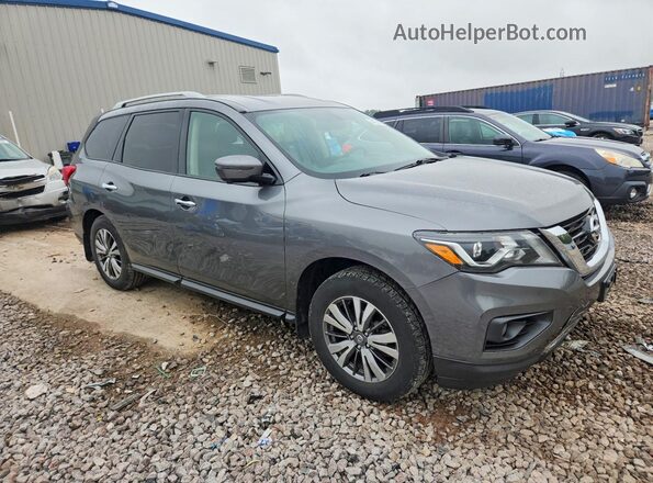 5N1DR2MM9KC646182 2019 NISSAN PATHFINDER Gray Передня права чверть