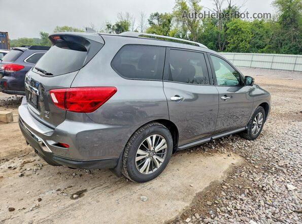 5N1DR2MM9KC646182 2019 NISSAN PATHFINDER Gray Задня права чверть