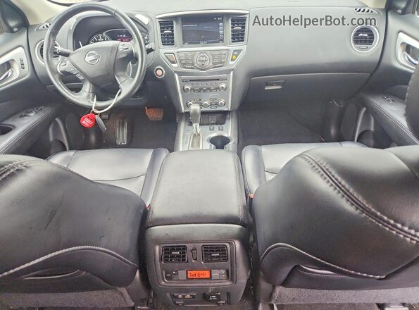 5N1DR2MM9KC646182 2019 NISSAN PATHFINDER Gray Вид панелі приладів