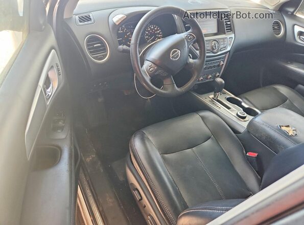 5N1DR2MMXJC674670 2018 NISSAN PATHFINDER Gray Առջևի վահանակի տեսք