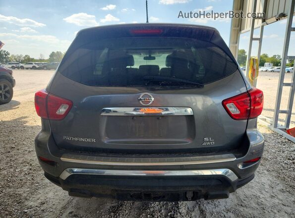 5N1DR2MMXJC674670 2018 NISSAN PATHFINDER Gray Հետևի տեսք