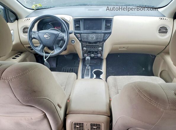 5N1DR2MN0KC623592 2019 NISSAN PATHFINDER Black Widok deski rozdzielczej