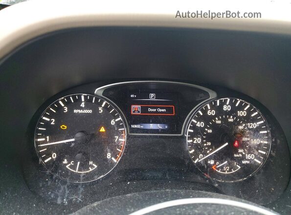5N1DR2MN0KC623592 2019 NISSAN PATHFINDER Black Widok zestawu wskaźników