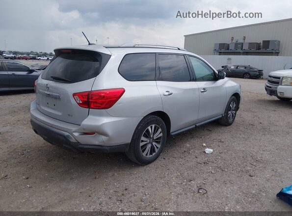 5N1DR2MN1HC662216 2017 NISSAN PATHFINDER Серебряный Задняя правая четверть