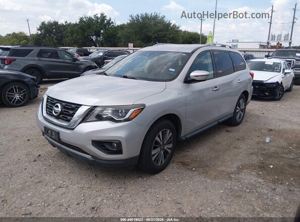 5N1DR2MN1HC662216 2017 NISSAN PATHFINDER Серебряный Передняя левая четверть