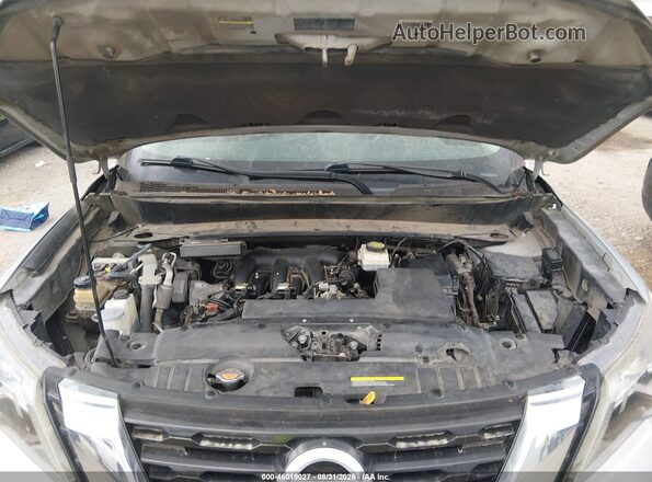 5N1DR2MN1HC662216 2017 NISSAN PATHFINDER Серебряный Вид сзади