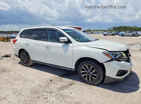 5N1DR2MN1JC631277 2018 NISSAN PATHFINDER White Front right