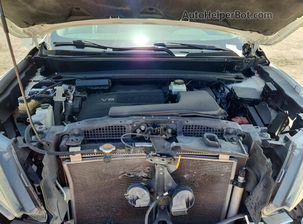 5N1DR2MN1JC631277 2018 NISSAN PATHFINDER White Engine compartment view
