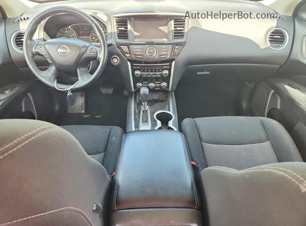5N1DR2MN1JC631277 2018 NISSAN PATHFINDER White Dashboard view
