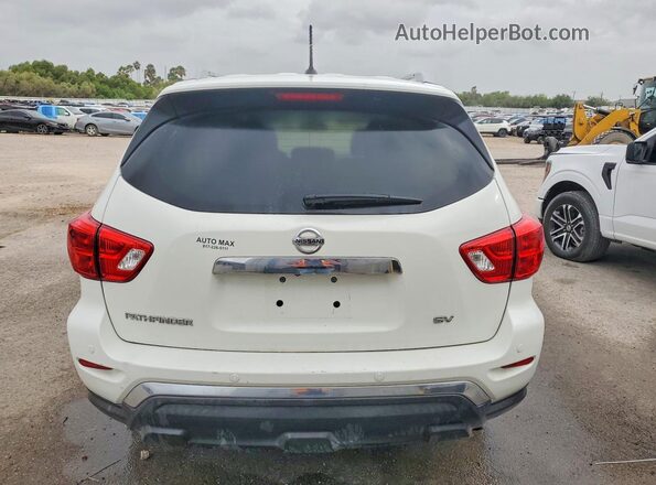 5N1DR2MN2JC662862 2018 NISSAN PATHFINDER White Widok z tyłu