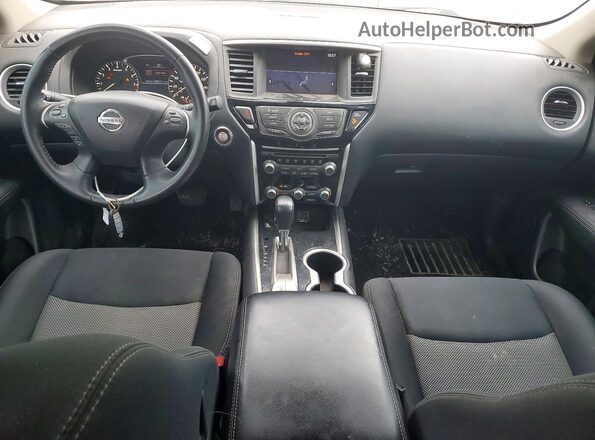 5N1DR2MN2JC662862 2018 NISSAN PATHFINDER White Widok deski rozdzielczej