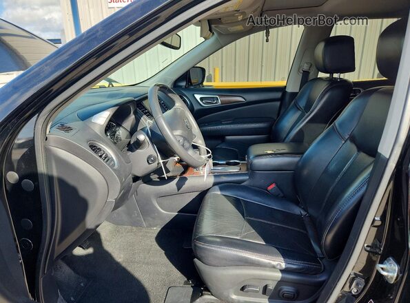 5N1DR2MN3HC901149 2017 NISSAN PATHFINDER Black Սարքավորումների վահանակի տեսք