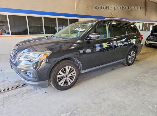 5N1DR2MN3JC624668 2018 NISSAN PATHFINDER Black Հետևի ձախ