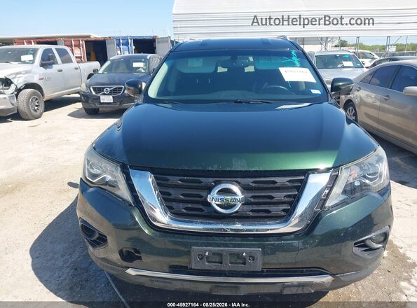5N1DR2MN3KC642413 2019 NISSAN PATHFINDER Green Widok zestawu wskaźników