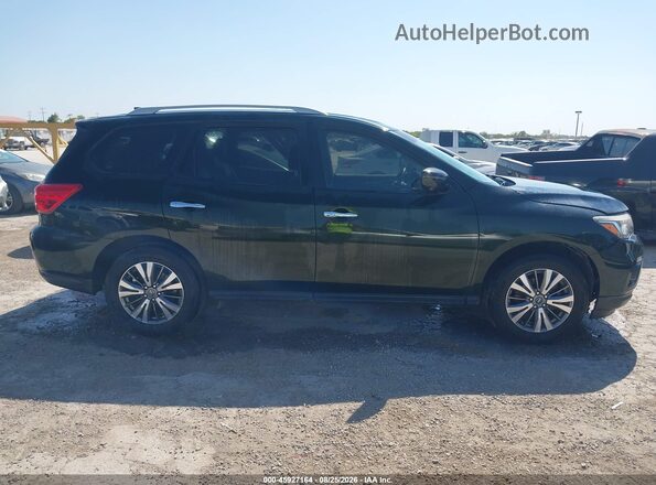 5N1DR2MN3KC642413 2019 NISSAN PATHFINDER Green Widok wnętrza z tyłu