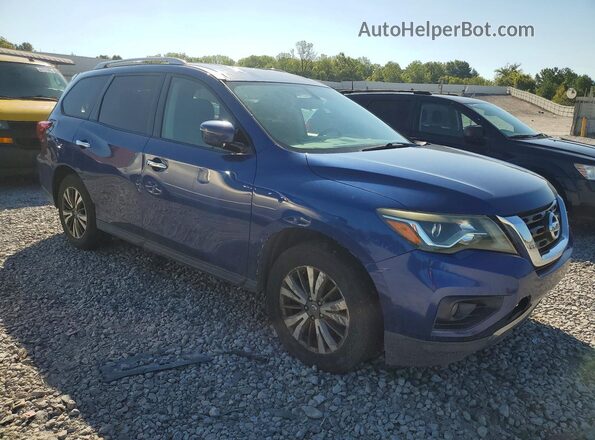 5N1DR2MN6JC605483 2018 NISSAN PATHFINDER Blue Front right