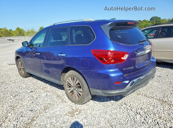 5N1DR2MN6JC605483 2018 NISSAN PATHFINDER Blue Rear left