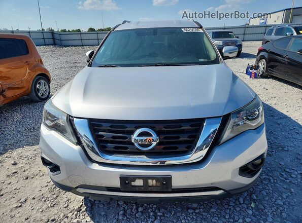 5N1DR2MN6KC619157 2019 NISSAN PATHFINDER Silver Widok z przodu