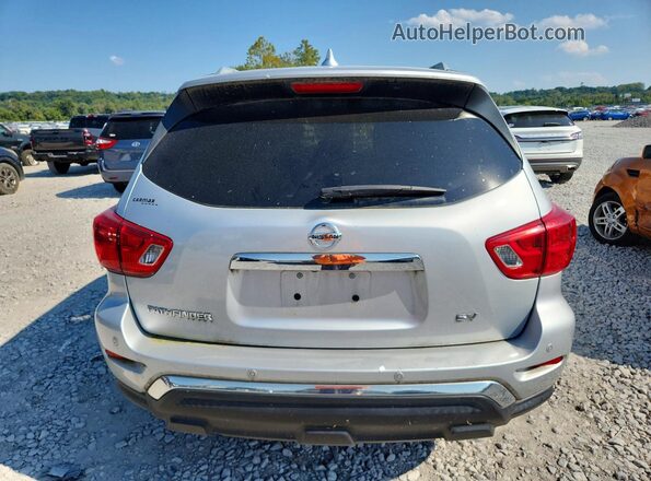 5N1DR2MN6KC619157 2019 NISSAN PATHFINDER Silver Widok z tyłu