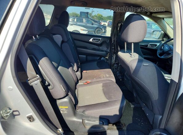 5N1DR2MN6KC619157 2019 NISSAN PATHFINDER Silver Widok tylnych siedzeń