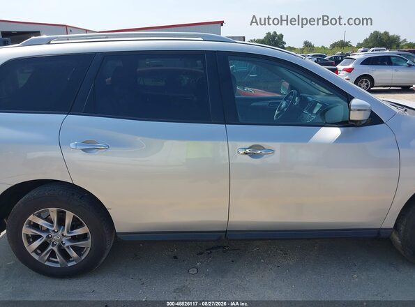 5N1DR2MN6KC628019 2019 NISSAN PATHFINDER Silver უკანა სალონის ხედი