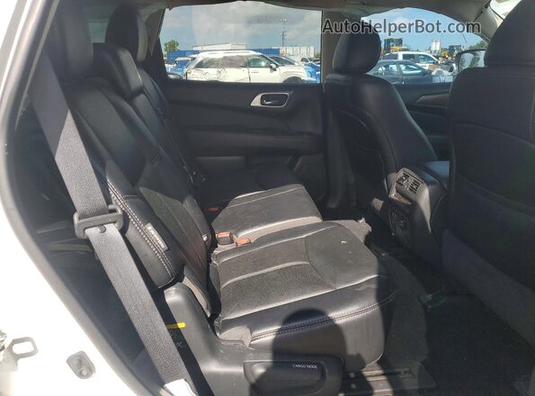 5N1DR2MN6KC633740 2019 NISSAN PATHFINDER White Вид задніх сидінь
