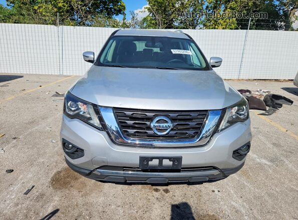 5N1DR2MN7KC606756 2019 NISSAN PATHFINDER Gray Widok z przodu