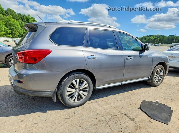 5N1DR2MN8HC613126 2017 NISSAN PATHFINDER Серый Задняя правая четверть