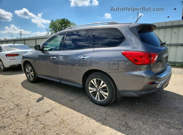 5N1DR2MN8HC613126 2017 NISSAN PATHFINDER Серый Задняя левая четверть