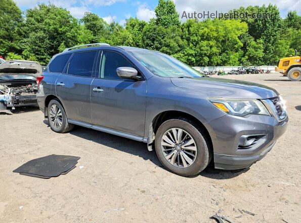 5N1DR2MN8HC613126 2017 NISSAN PATHFINDER Серый Передняя правая четверть