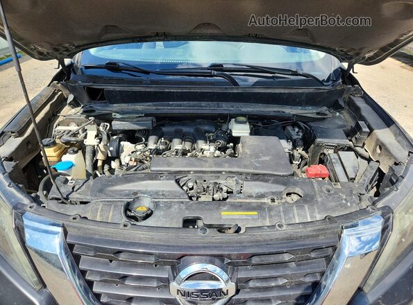 5N1DR2MN8HC613126 2017 NISSAN PATHFINDER Серый Вид подкапотного пространства