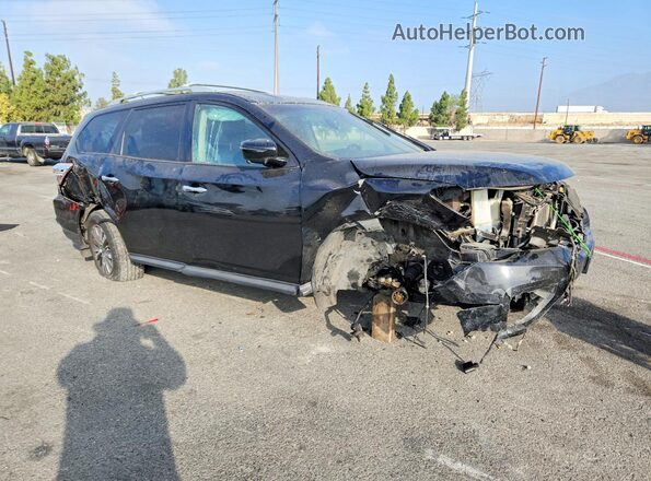 5N1DR2MN8JC625072 2018 NISSAN PATHFINDER Black Przód prawy