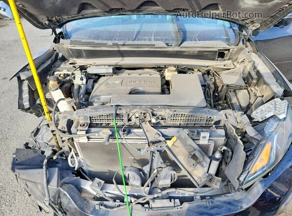 5N1DR2MN8JC625072 2018 NISSAN PATHFINDER Black Widok komory silnika