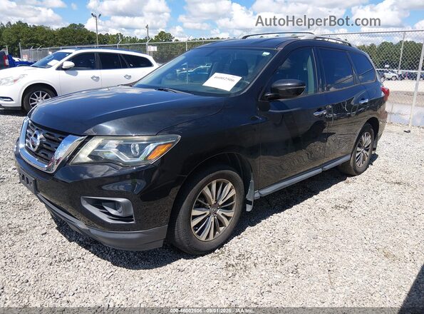 5N1DR2MN8JC671467 2018 NISSAN PATHFINDER Черный Передняя левая четверть