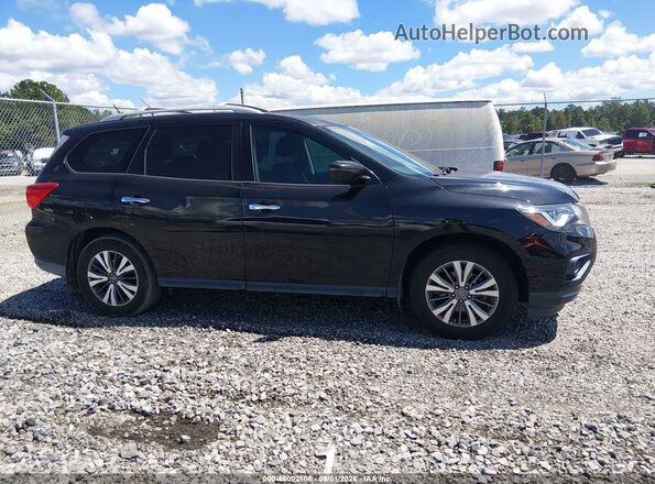 5N1DR2MN8JC671467 2018 NISSAN PATHFINDER Черный Вид задней части салона