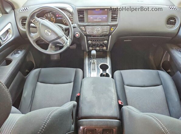 5N1DR2MN9HC672881 2017 NISSAN PATHFINDER Silver წინა პანელის ხედი