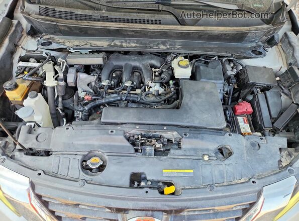 5N1DR2MN9HC672881 2017 NISSAN PATHFINDER Silver ძრავის განყოფილების ხედი