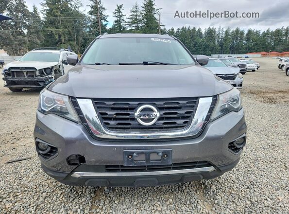 5N1DR2MN9KC578765 2019 NISSAN PATHFINDER Серый Вид спереди