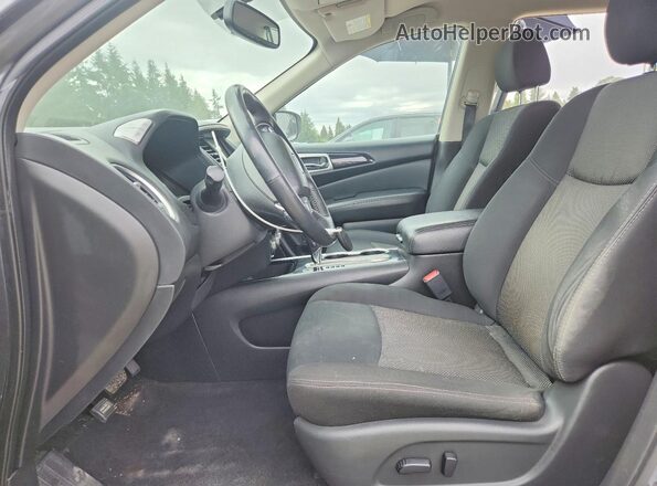 5N1DR2MN9KC578765 2019 NISSAN PATHFINDER Серый Вид салона спереди