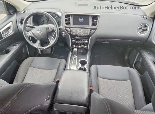 5N1DR2MN9KC578765 2019 NISSAN PATHFINDER Серый Вид панели приборов