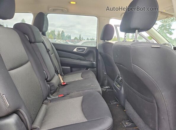 5N1DR2MN9KC578765 2019 NISSAN PATHFINDER Серый Вид задней части салона