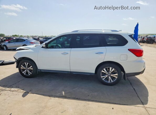 5N1DR2MNXKC655370 2019 NISSAN PATHFINDER Белый Задняя левая четверть