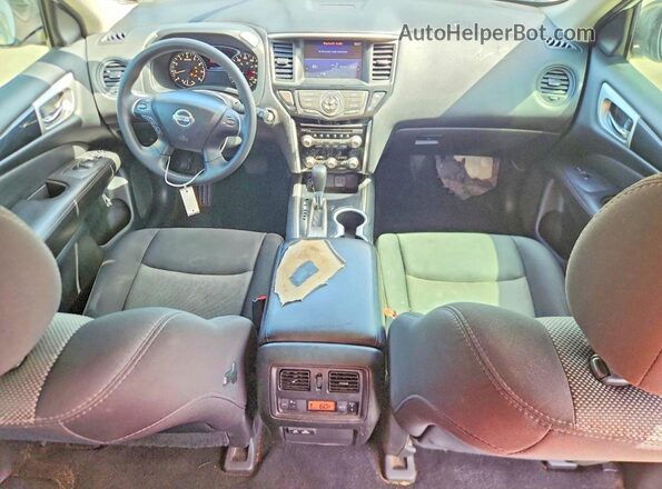 5N1DR2MNXKC655370 2019 NISSAN PATHFINDER Белый Вид панели приборов